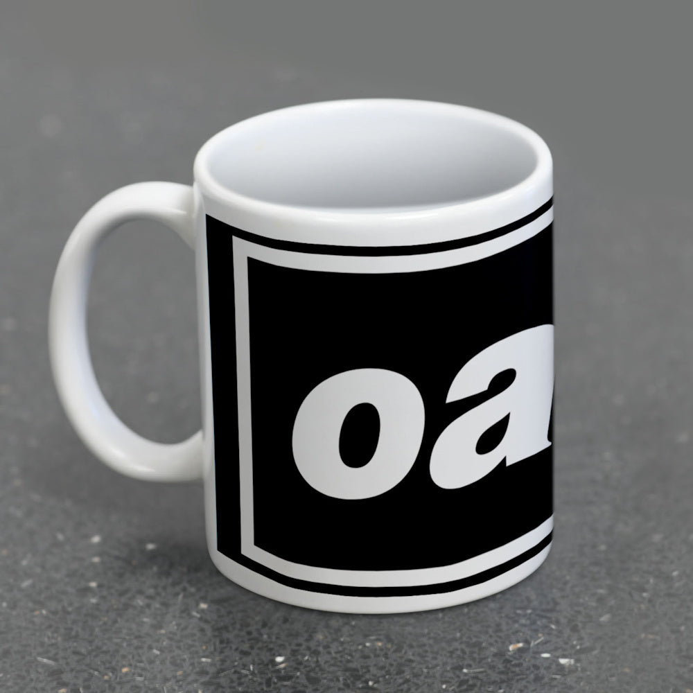 OASIS オアシス (結成 35周年 ) - LOGO WHITE POD MUG / マグカップ