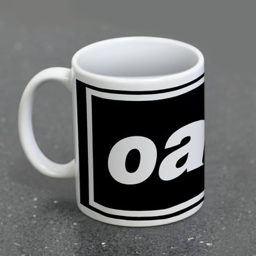 OASIS オアシス (結成 35周年 ) - LOGO WHITE POD MUG / マグカップ