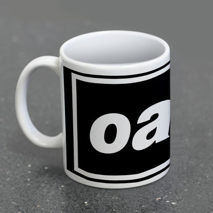 OASIS オアシス (結成 35周年 ) - LOGO WHITE POD MUG / マグカップ