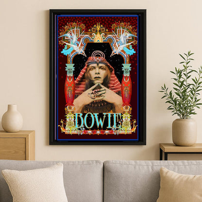 DAVID BOWIE デヴィッドボウイ (追悼 10年 ) - Pharoah Concert Poster / Bob Masse / ポスター