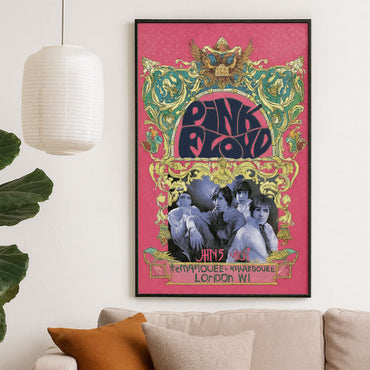 PINK FLOYD ピンクフロイド - 1967 Concert Poster / Bob Masse / ポスター