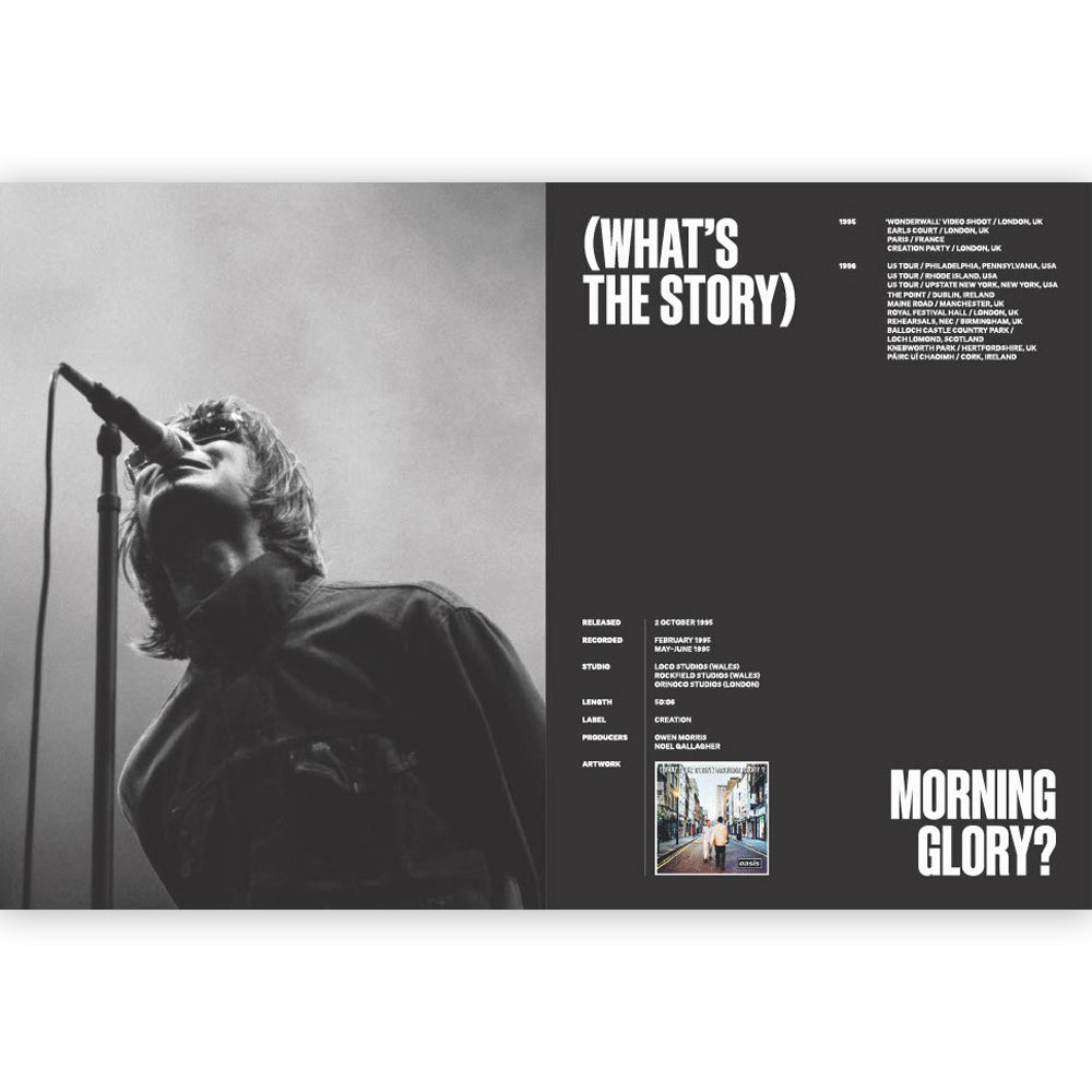 OASIS オアシス (映画「オアシス：ドント・ルック・バック・イン・アンガー」公開 ) - TRYING TO FIND A WAY OUT OF NOWHERE / 写真集