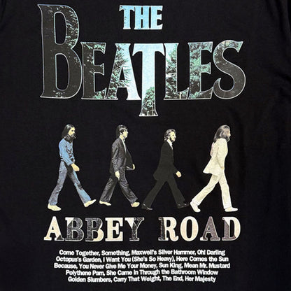 THE BEATLES ビートルズ (来日 60周年 ) - Abbey Road Infill / アームプリントあり / Tシャツ / メンズ