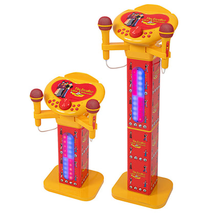 THE BEATLES ビートルズ (来日 60周年 ) - Yellow Submarine Pedestal / カラオケスピーカー / マイク2本付き / 楽器用品