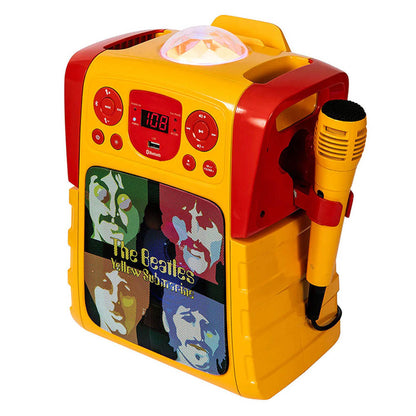 THE BEATLES ビートルズ (来日 60周年 ) - Yellow Submarine Faces / カラオケスピーカー / ライトショー搭載 / マイク2本付き / 楽器用品