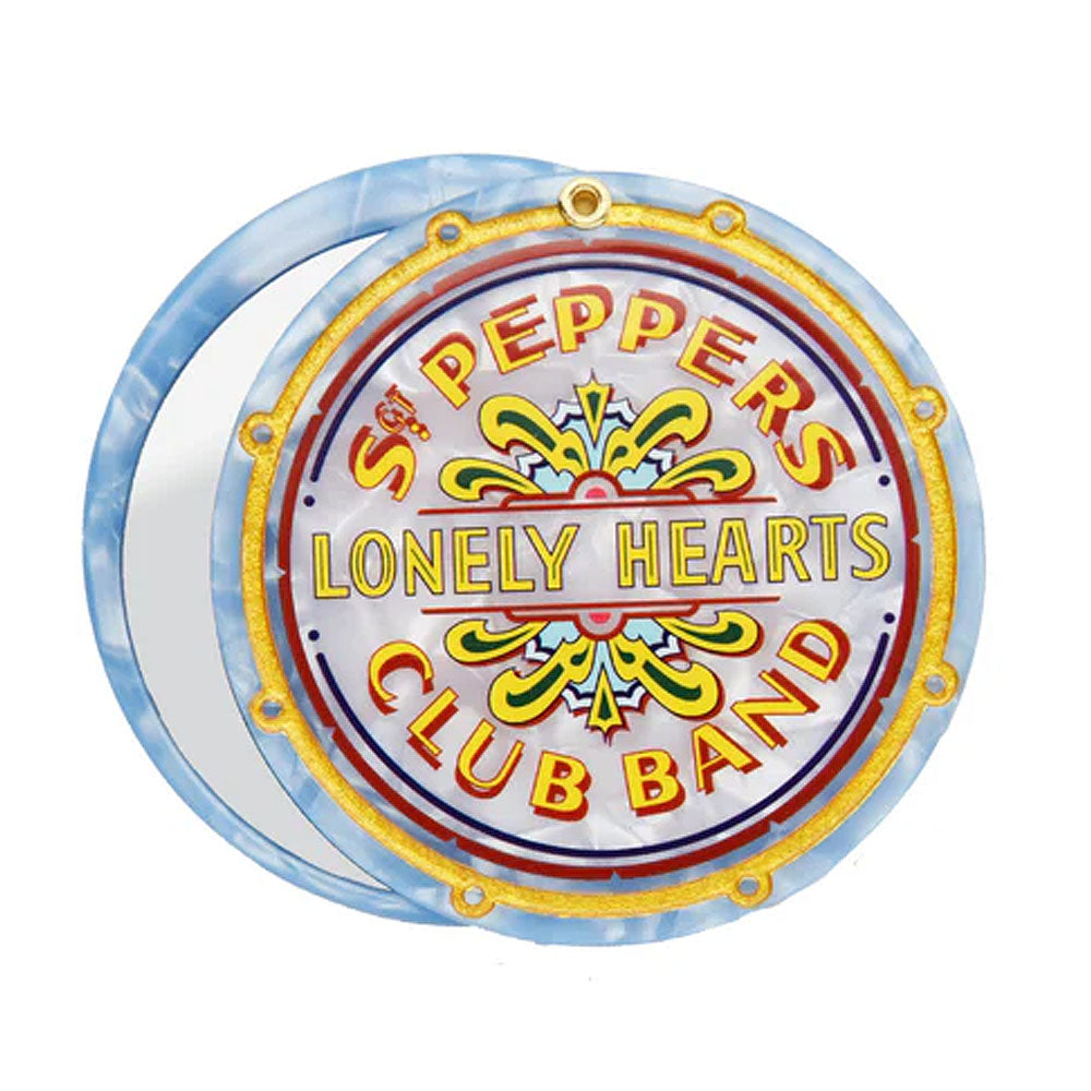 THE BEATLES ビートルズ (来日 60周年 ) - Sgt. Pepper's Lonely Hearts Club Band / コンパクトミラー / ファッション雑貨