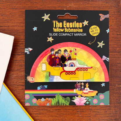 THE BEATLES ビートルズ (来日 60周年 ) - Yellow Submarine / コンパクトミラー / ファッション雑貨