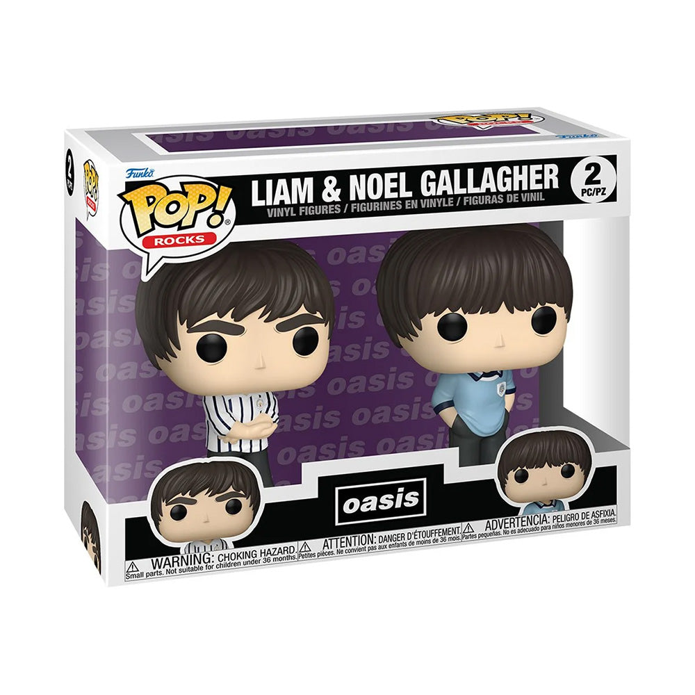 【予約商品】 OASIS オアシス (映画「オアシス：ドント・ルック・バック・イン・アンガー」公開 ) - Liam and Noel Gallagher Funko Pop! Vinyl Figure 2-Pack / フィギュア・人形