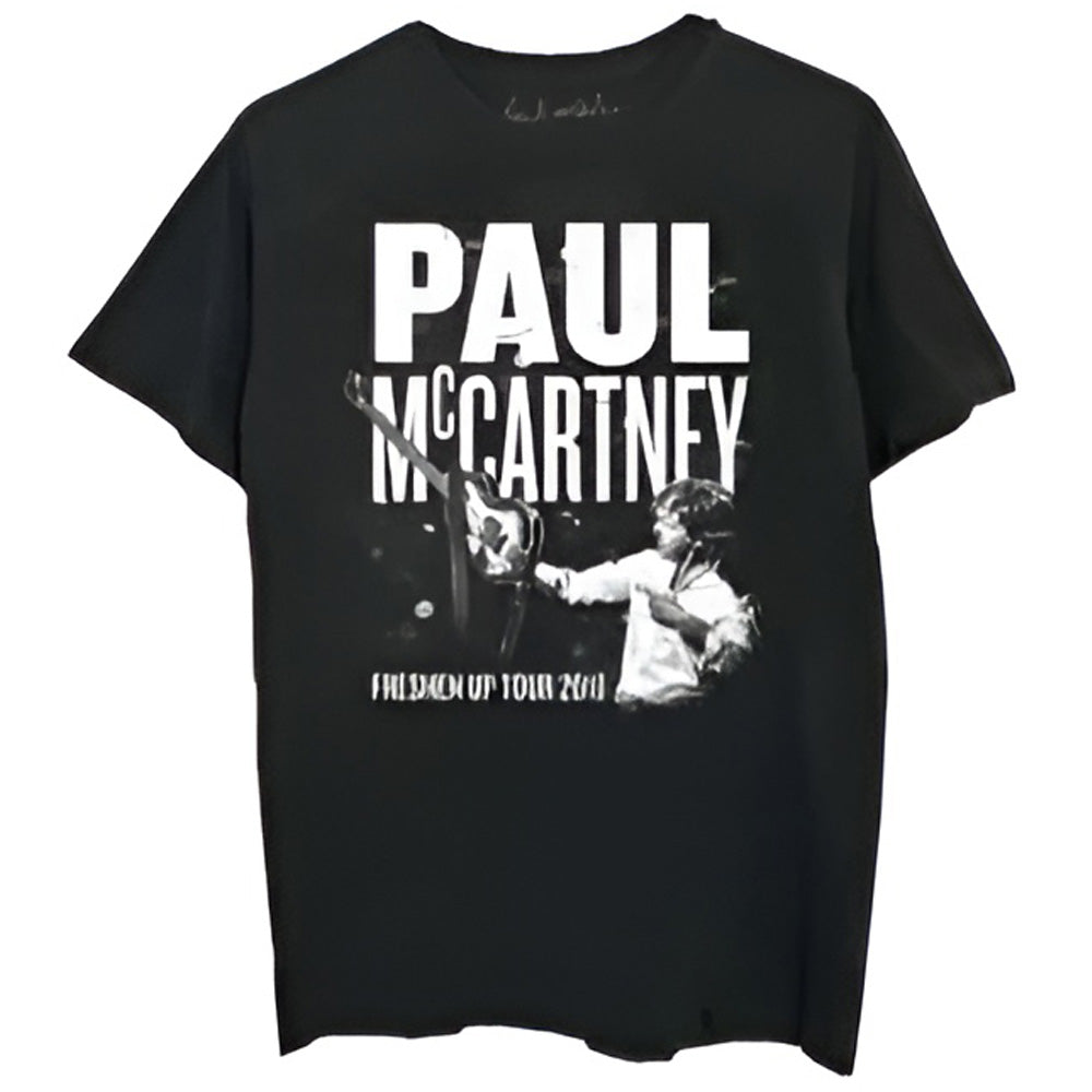 PAUL MCCARTNEY ポールマッカートニー - GUITAR LIVE / バックプリントあり / Tシャツ / メンズ