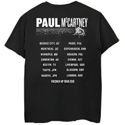 PAUL MCCARTNEY ポールマッカートニー - GUITAR LIVE / バックプリントあり / Tシャツ / メンズ