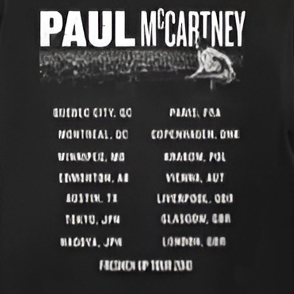 PAUL MCCARTNEY ポールマッカートニー - GUITAR LIVE / バックプリントあり / Tシャツ / メンズ