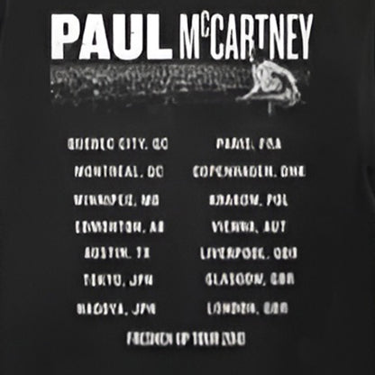 PAUL MCCARTNEY ポールマッカートニー - GUITAR LIVE / バックプリントあり / Tシャツ / メンズ