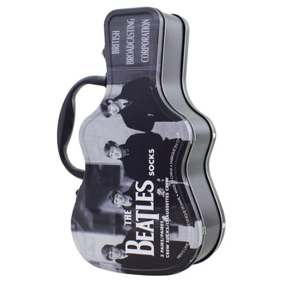 THE BEATLES ビートルズ (来日 60周年 ) - GUITAR TIN SOCK BOX / 3足セット / ソックス / メンズ