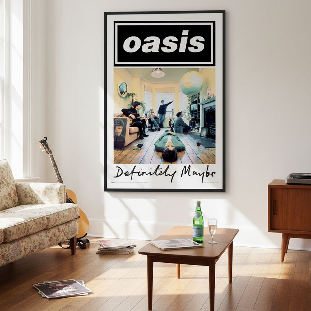 OASIS オアシス (結成 35周年 ) - DEFINITELY MAYBE / ポスター
