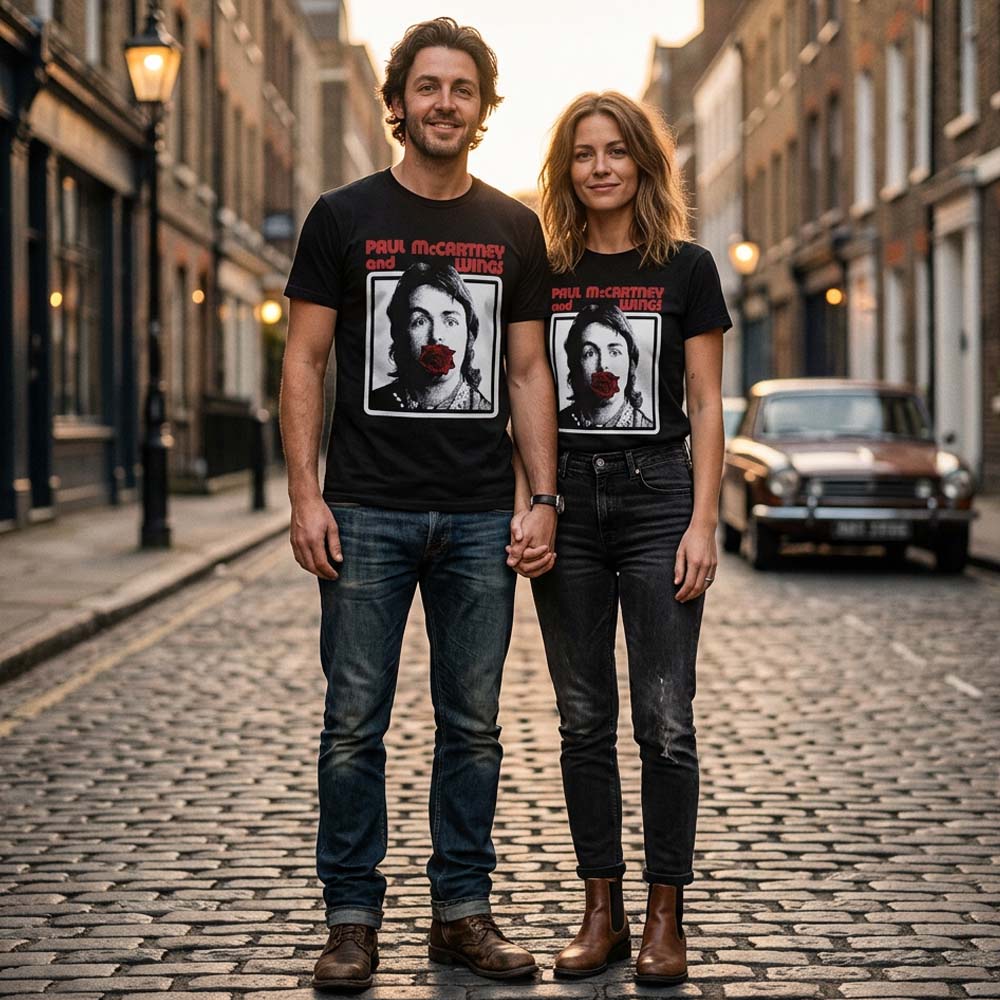 PAUL MCCARTNEY ポールマッカートニー - Red Rose Speedway / バックプリントあり / Tシャツ / メンズ