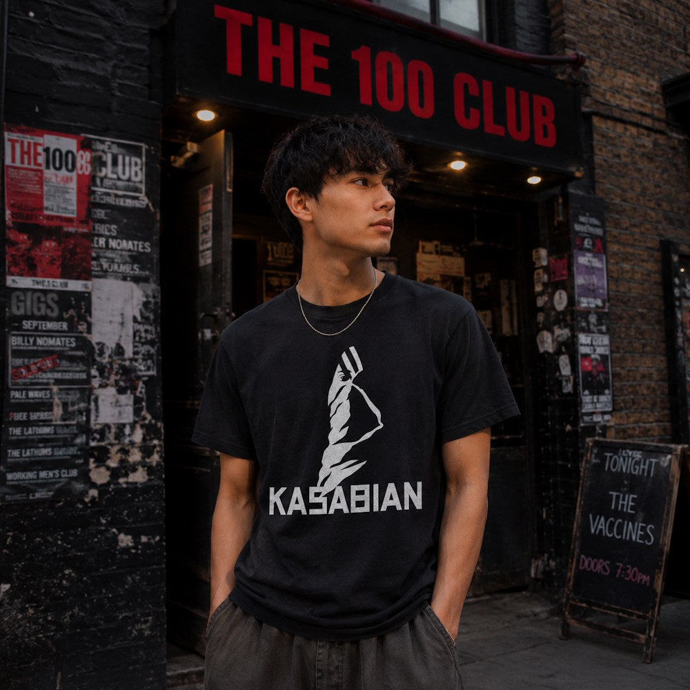 KASABIAN カサビアン (SUMMER SONIC 2026 出演 ) - ULTRA FACE 2004 TOUR (復刻ツアーTシリーズ) / バックプリントあり / Tシャツ / メンズ