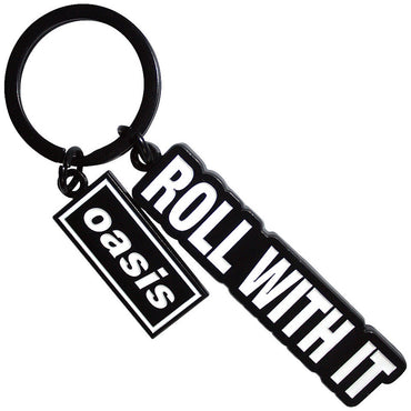 OASIS - (結成 35周年 ) - Roll With It Decca Logo Charm / ツアー会場限定