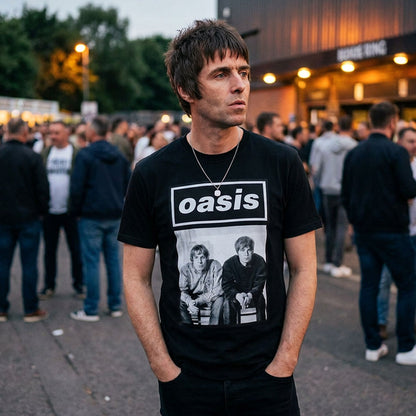 OASIS オアシス (結成 35周年 ) - Wonderwall Live 25 World Tour / ツアー会場限定 / Tシャツ / メンズ