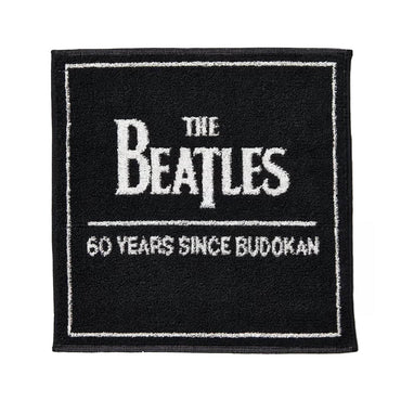 THE BEATLES - (来日 60周年 ) - Budokan 60th / タオルハンカチ / Black / 60周年記念限定モデル / IKEUCHI ORGANIC（ブランド）