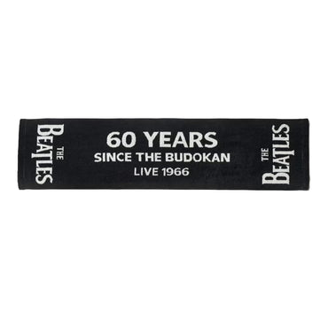 THE BEATLES - (来日 60周年 ) - Beatles Budokan 60th / マフラータオル / Black / 60周年記念限定モデル / IKEUCHI ORGANIC（ブランド）