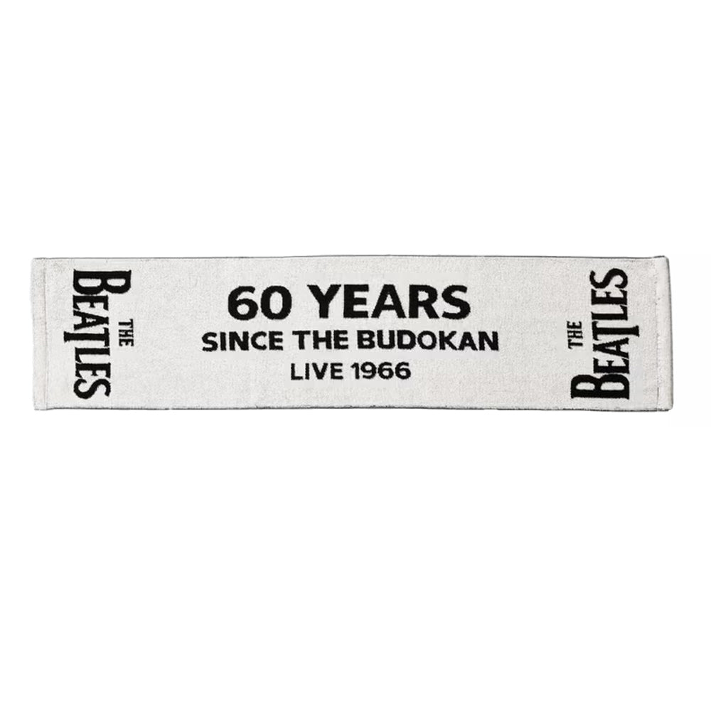 THE BEATLES - (来日 60周年 ) - Beatles Budokan 60th / マフラータオル / White / 60周年記念限定モデル / IKEUCHI ORGANIC（ブランド）
