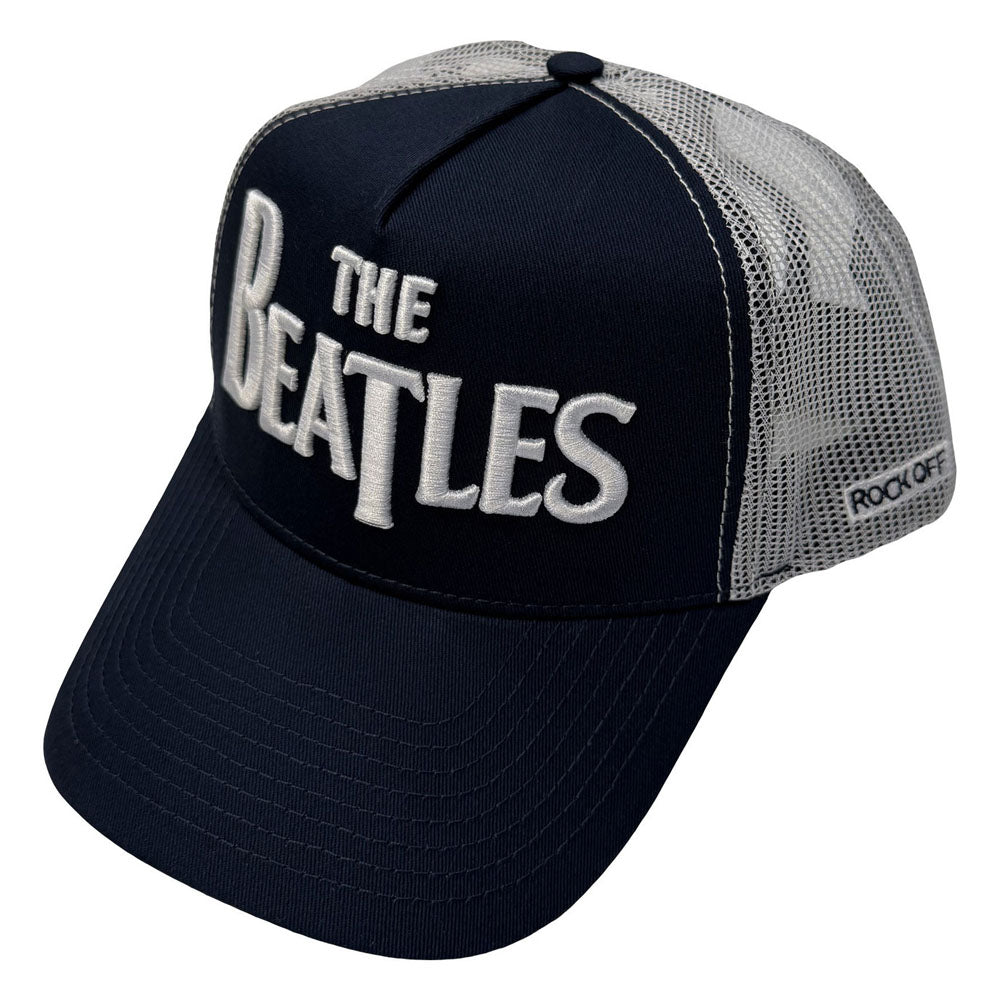 THE BEATLES ビートルズ (来日 60周年 ) - Drop T Logo & Apple / キャップ / メンズ