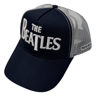 THE BEATLES ビートルズ (来日 60周年 ) - Drop T Logo & Apple / キャップ / メンズ