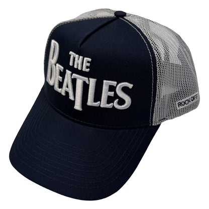 THE BEATLES ビートルズ (来日 60周年 ) - Drop T Logo & Apple / キャップ / メンズ