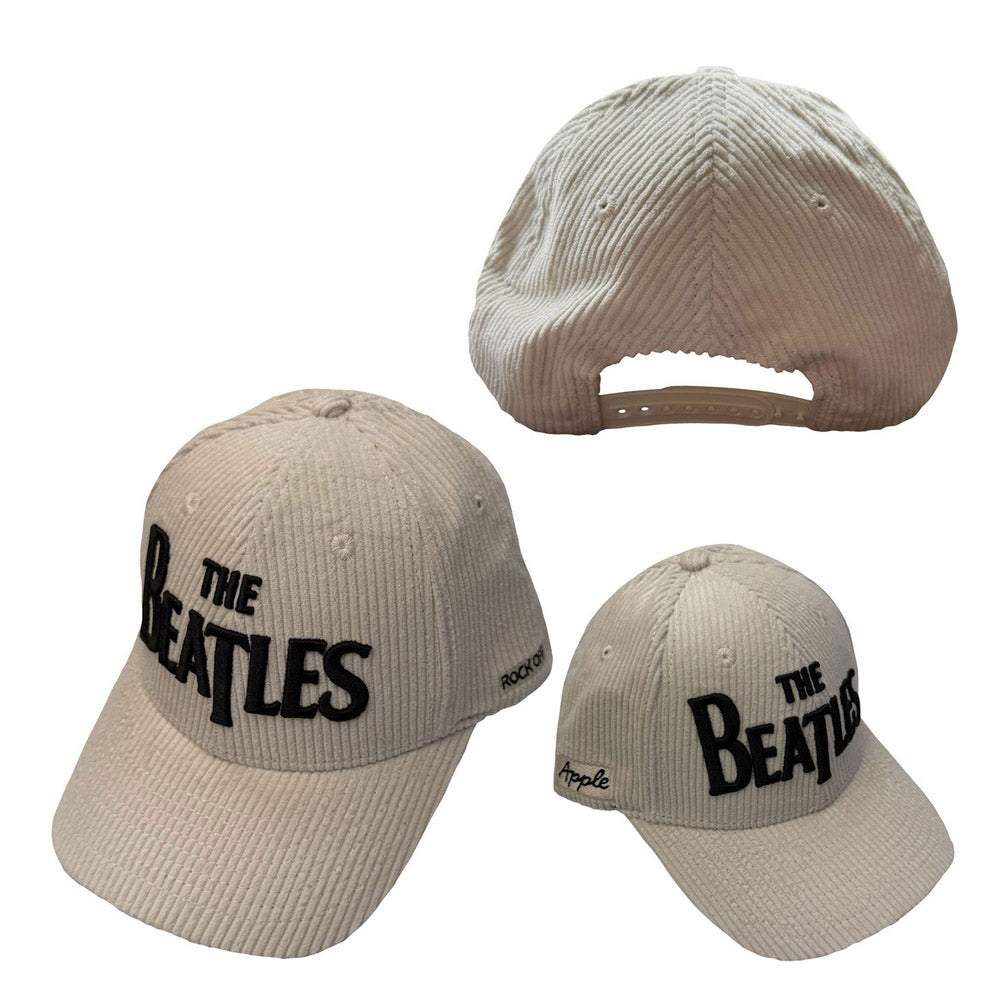 THE BEATLES - (来日 60周年 ) - Drop T Logo & Apple Corduroy