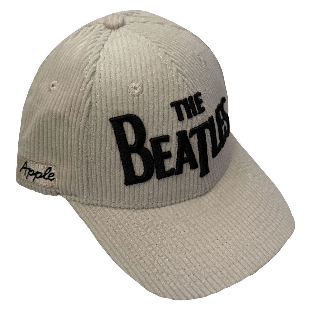 THE BEATLES ビートルズ (来日 60周年 ) - Drop T Logo & Apple Corduroy / キャップ / メンズ