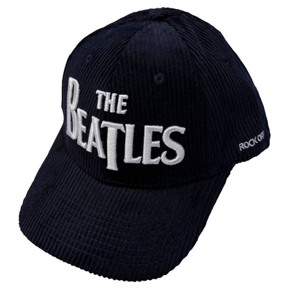 THE BEATLES ビートルズ (来日 60周年 ) - Drop T Logo & Apple Corduroy / キャップ / メンズ