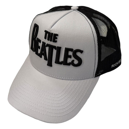 THE BEATLES ビートルズ (来日 60周年 ) - Drop T Logo & Apple / キャップ / メンズ