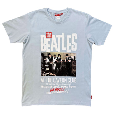 THE BEATLES ビートルズ (来日 60周年 ) - Cavern / バックプリントあり / プレミアムコットン仕様 / Tシャツ / メンズ