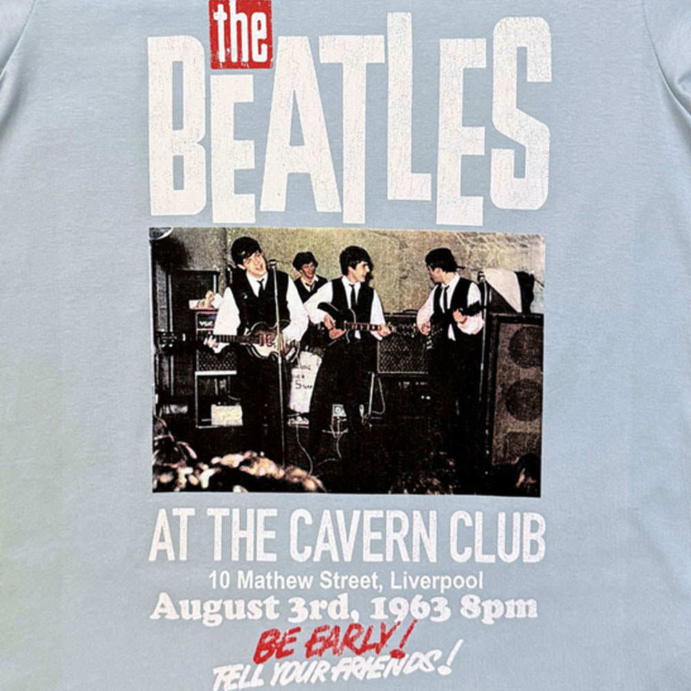 THE BEATLES ビートルズ (来日 60周年 ) - Cavern / バックプリントあり / プレミアムコットン仕様 / Tシャツ / メンズ