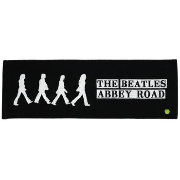 THE BEATLES - (来日 60周年 ) - ABBEY ROAD / スポーツタオル / Black / IKEUCHI ORGANIC（ブランド）