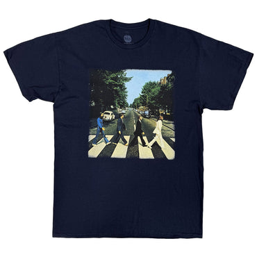 【予約商品】 THE BEATLES ビートルズ (来日 60周年 ) - Vintage Abbey Road / バックプリントあり / Tシャツ / メンズ