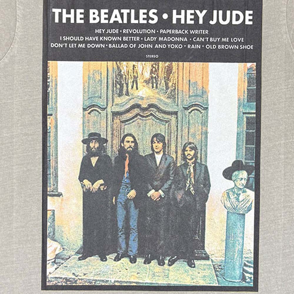 【予約商品】 THE BEATLES ビートルズ (来日 60周年 ) - Doorway / アームプリントあり / Tシャツ / メンズ