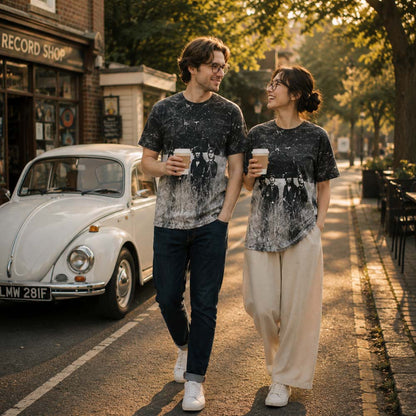 THE BEATLES ビートルズ (来日 60周年 ) - Tittenhurst Park Field / バックプリントあり / All Over Print / Tシャツ / メンズ