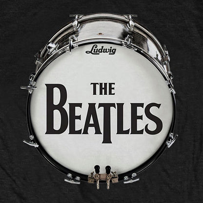 THE BEATLES ビートルズ (来日 60周年 ) - Original Drum Skin / Tシャツ / メンズ