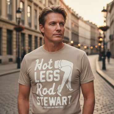【予約商品】 ROD STEWART ロッドスチュワート - Hot Legs / Tシャツ / メンズ