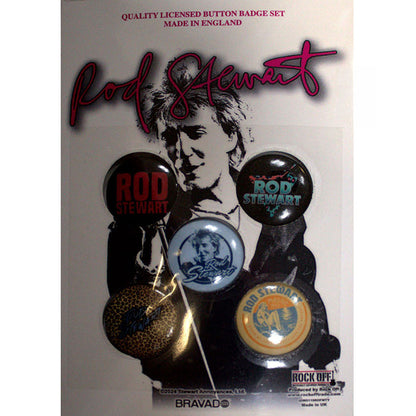 ROD STEWART - Logos / 5個セット
