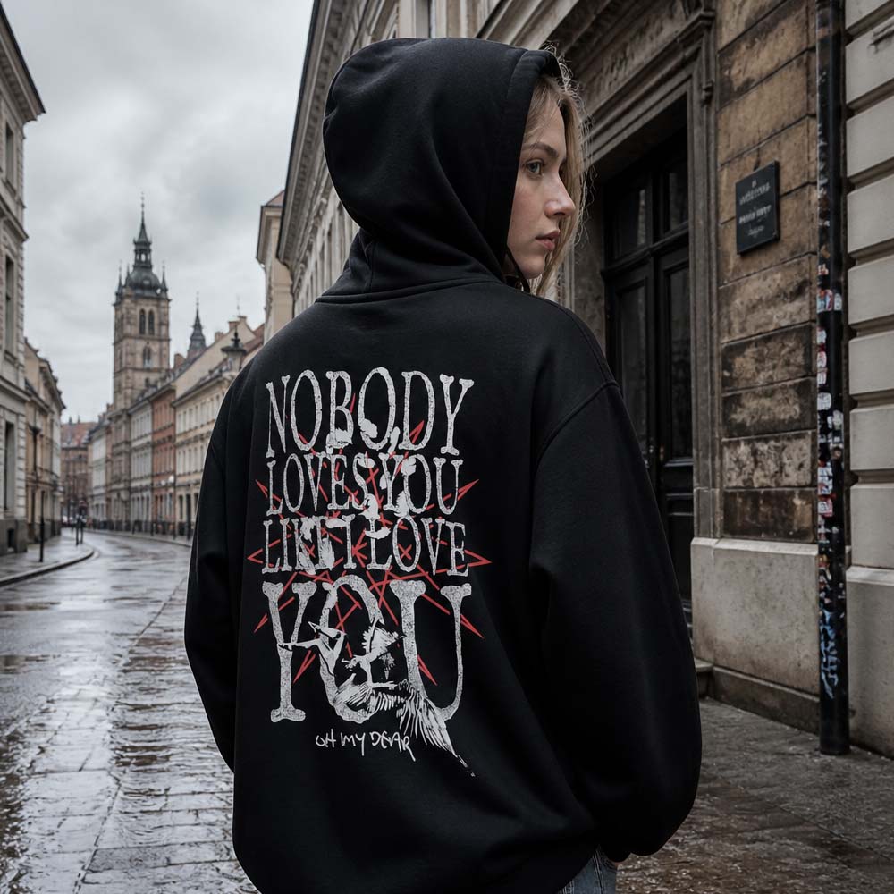 【予約商品】 BRING ME THE HORIZON ブリングミーザホライズン (デビュー 20周年 ) - Nobody Loves You / スリーブ&バックプリントあり / パーカー・スウェット / メンズ