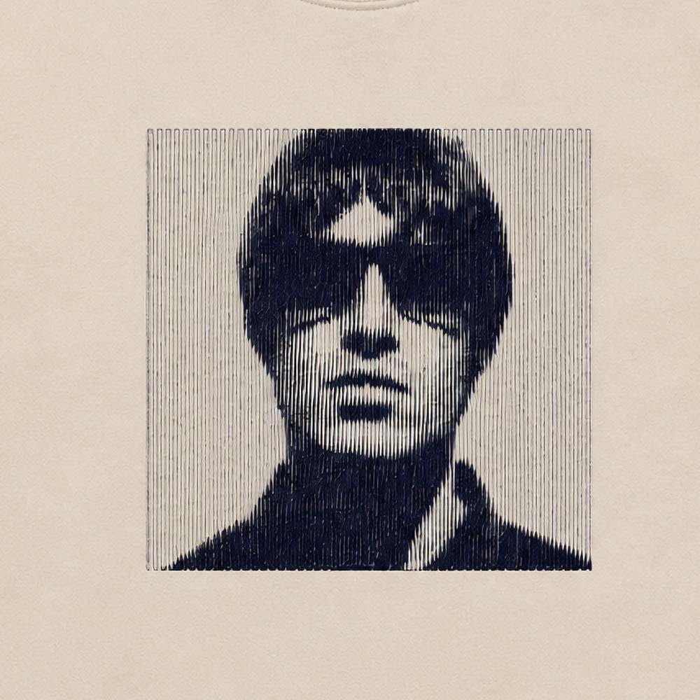OASIS オアシス (映画「オアシス：ドント・ルック・バック・イン・アンガー」公開 ) - Liam Embroidered Portrait / ツアー会場限定 / パーカー・スウェット / メンズ