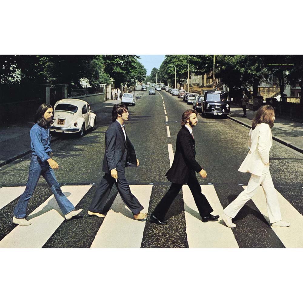 THE BEATLES ビートルズ (来日 60周年 ) - Abbey Road / ポスター
