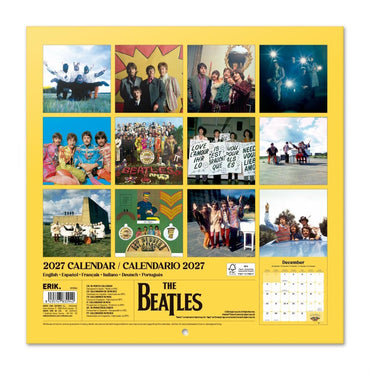 THE BEATLES ビートルズ (来日 60周年 ) - 2027 CALENDAR / 壁掛け / カレンダー・ダイアリー