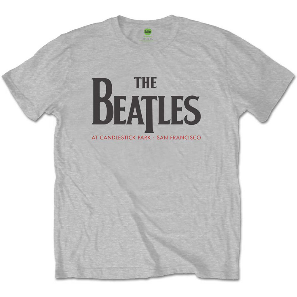 THE BEATLES ビートルズ (来日 60周年 ) - Candlestick Park / バックプリントあり / Tシャツ / メンズ