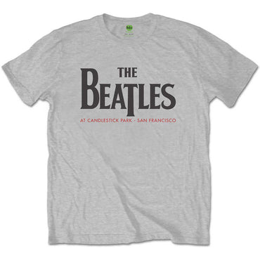 THE BEATLES ビートルズ (来日 60周年 ) - Candlestick Park / バックプリントあり / Tシャツ / メンズ
