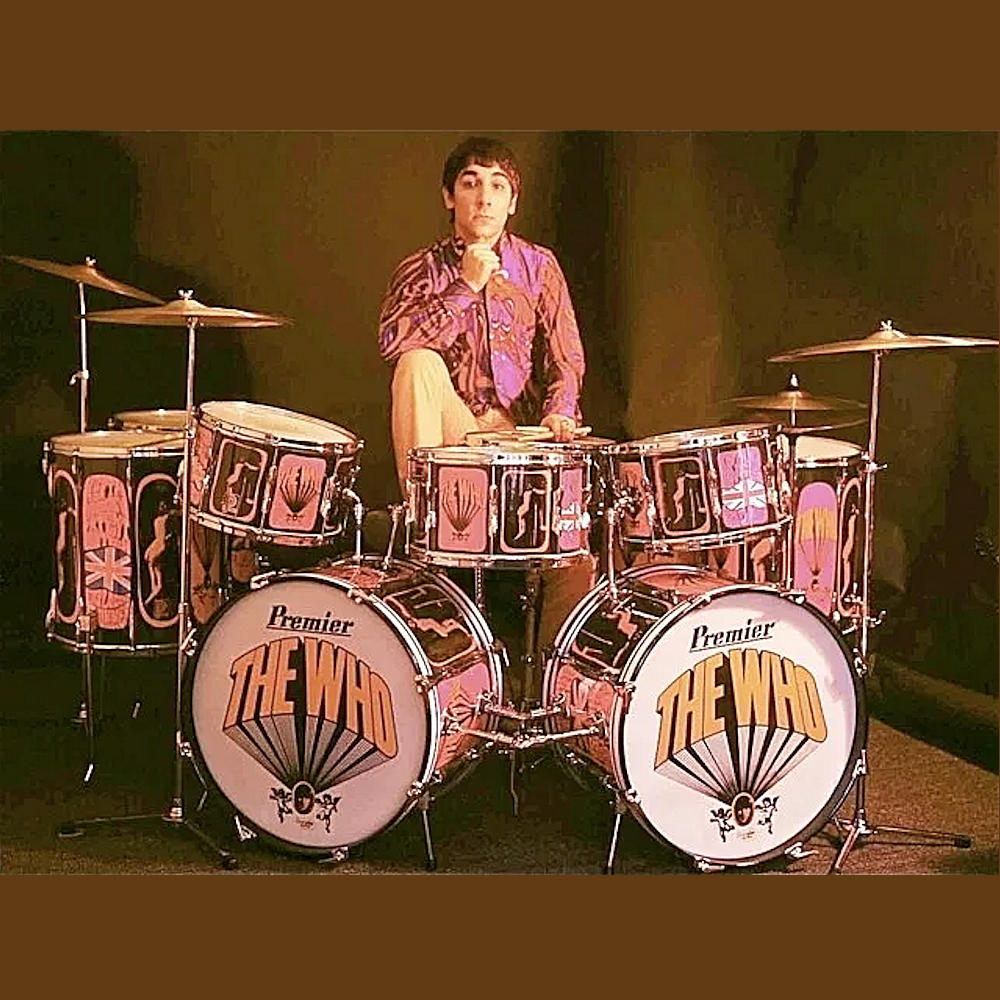 THE WHO ザ・フー - Keith Moon Drum Set（限定） / ミニチュア楽器