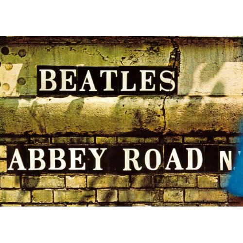 THE BEATLES ザ・ビートルズ (ABBEY ROAD発売55周年記念 ) - ABBEY ROAD SIGN (STANDARD) / ポストカード・レター 【公式 / オフィシャル】