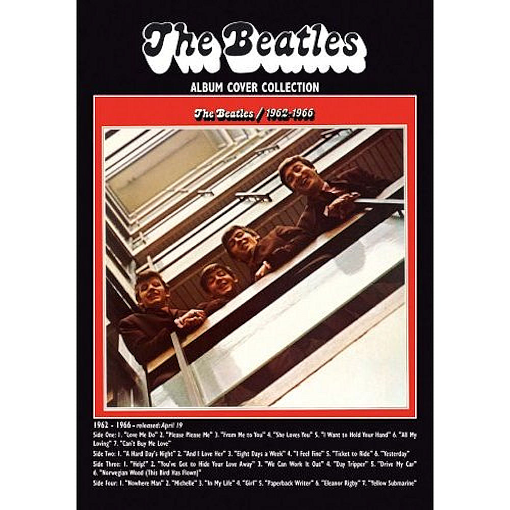 THE BEATLES ザ・ビートルズ (ABBEY ROAD発売55周年記念 ) - 1962 - 1966 ALBUM(赤盤) / ポストカード・レター 【公式 / オフィシャル】